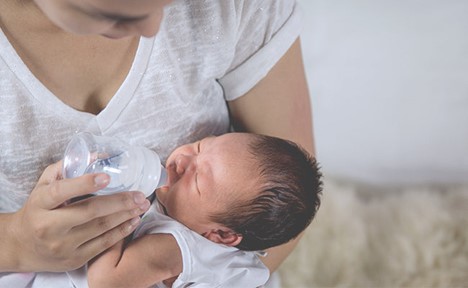 Baby’s nutrition during the first three months